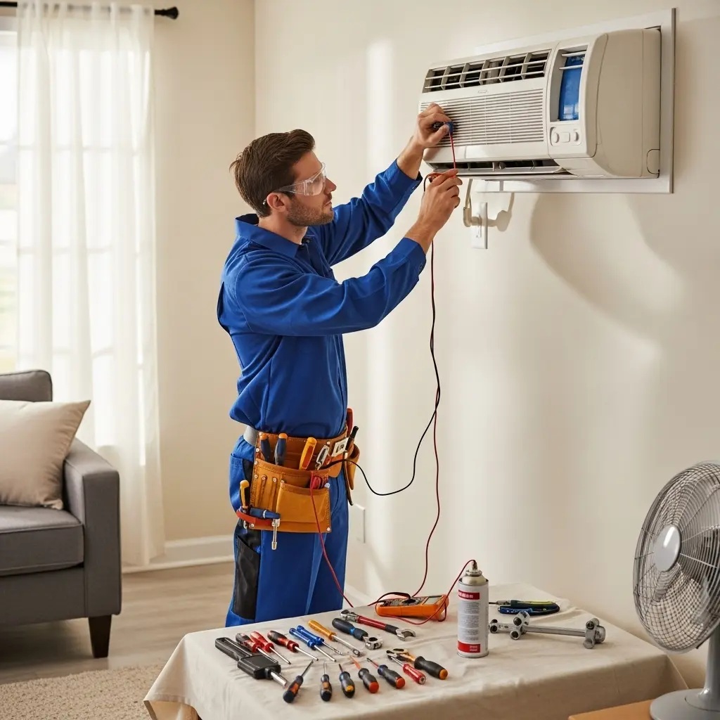 Çankaya Ariston Ariston klima gaz dolumu ve bakım – Enerji verimliliği artırıldı. - Teknik servis örneği